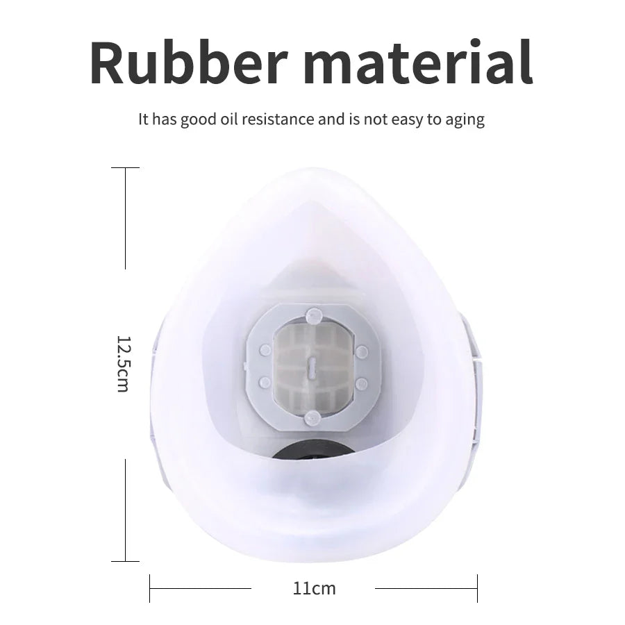 Industry Paint Mask Anti-Dust Respirator Dust Mask Filters Polishing Industrial Paint Spray Decorate Protective Workplace Safety