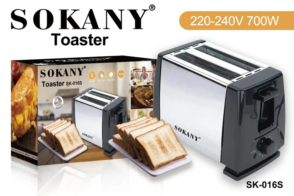 Sokany High Quality Convenient and Cheap Toaster Breakfast 2 4 Slices Toaster