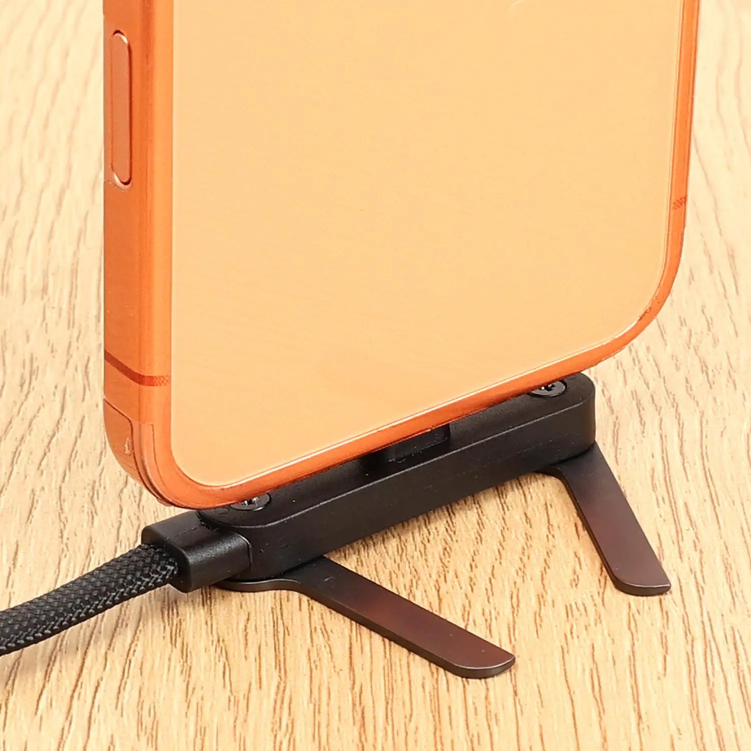 2 in 1 240W Elbow Double Type C Data Cable Mobile Phone Holder Wire For iPhone Samsung Mi USB-C Fast Charging Cord Line