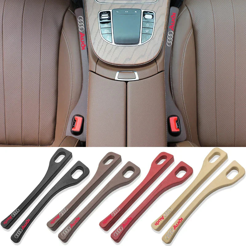 2pc Car Seat Gap Filler Waterproof Car Seat Gap Plug Strip For Audi A5 A3 A4 A6 A7 A8 Q2 Q7 Q3 Q5 Q8 B5 B6 B7 B8 B9 Q7 8P 8V 8L