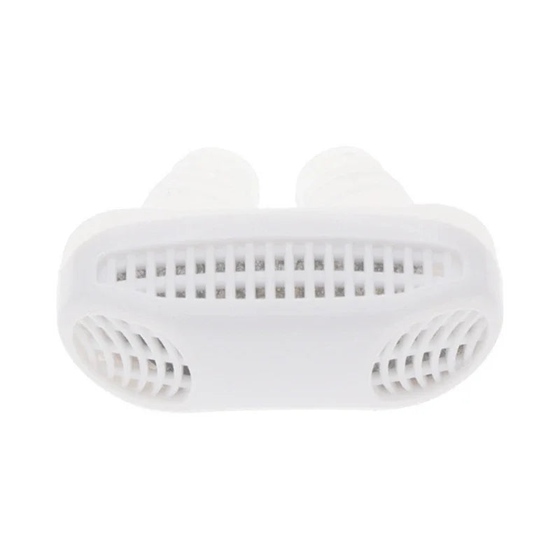 2 In 1 Anti Snoring Amp Air Purifier Relieve Nasal Congestion Snoring Device Ventilation Anti-snoring Anti Snore Sleep Nose Clip