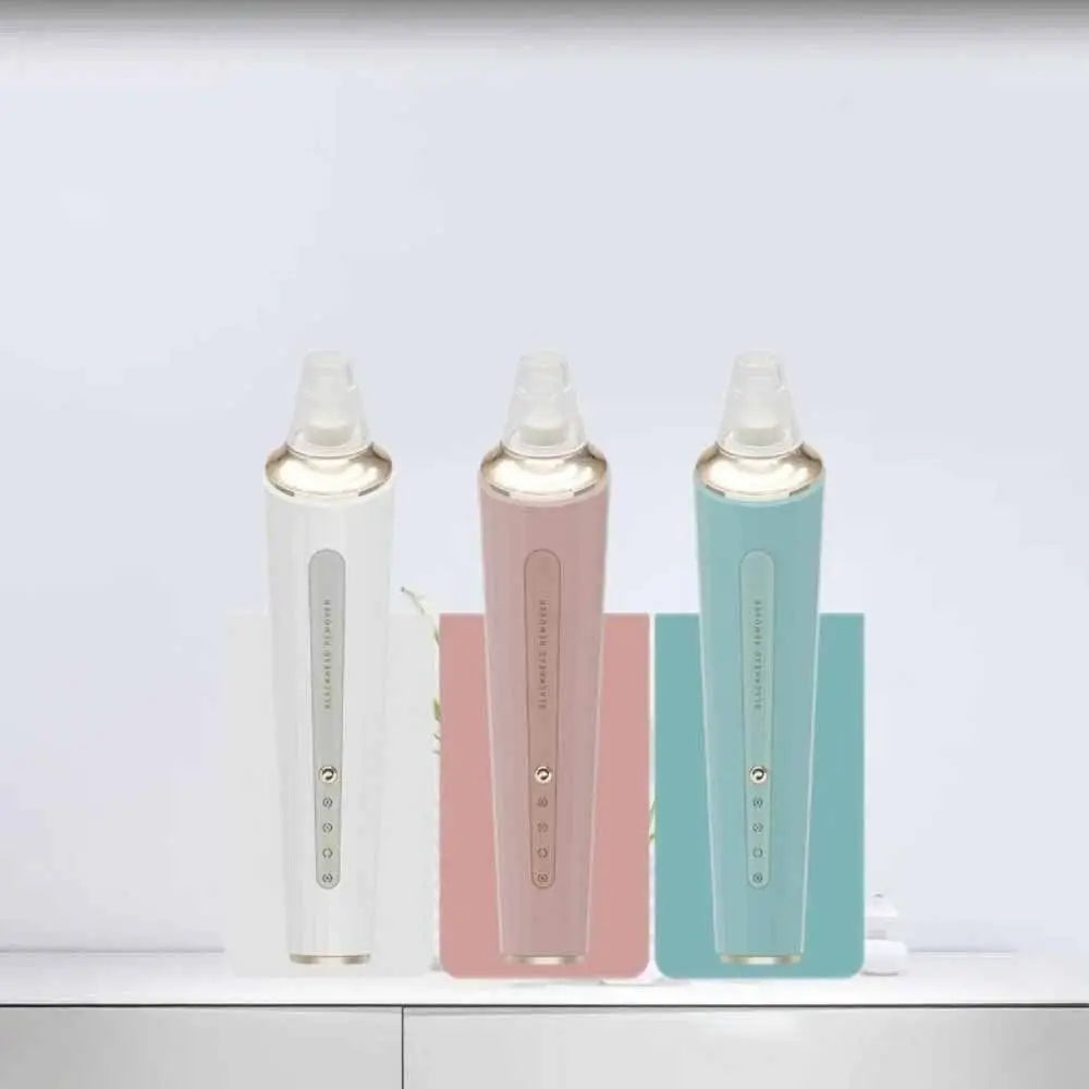 Adjustable Power Electric Pore Cleaning Non Damaging Pores Electric Suction Blackhead Remover Rechargeable Face Cleaning