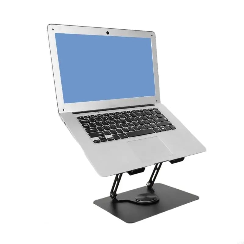G8DB 360° Rotating Laptop Stand, Notebook Holder Height Adjustable Carbon Steel