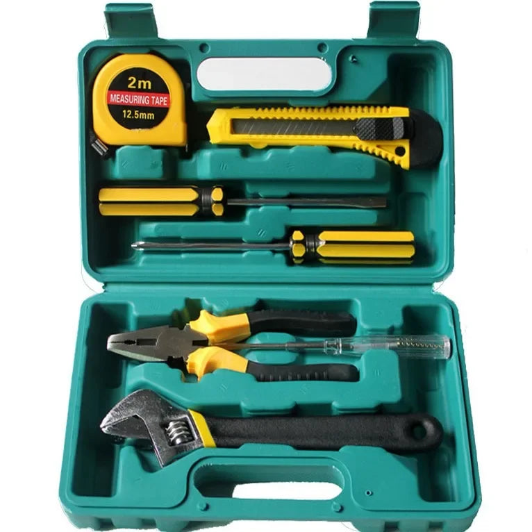 Spot household toolbox set, car gift emergency combination tool set, auto repair hardware tool set