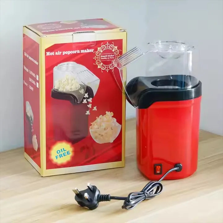 110V/220V Automatic Popcorn Machine Household Kitchen Popcorn Machine Mini Popcorn Electrical Machine