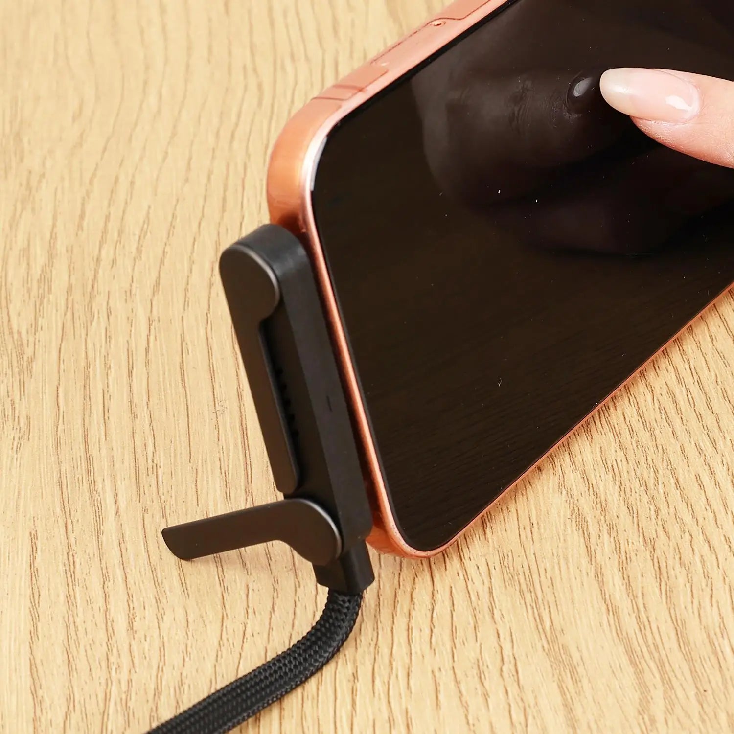 2 in 1 240W Elbow Double Type C Data Cable Mobile Phone Holder Wire For iPhone Samsung Mi USB-C Fast Charging Cord Line